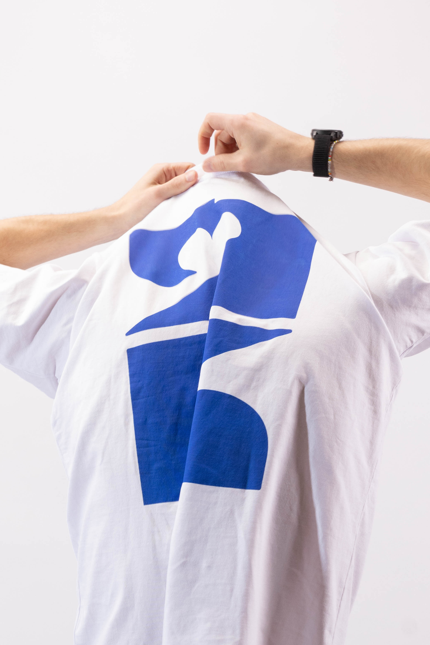 Oversized Tee 'Celebrate' (Blue)