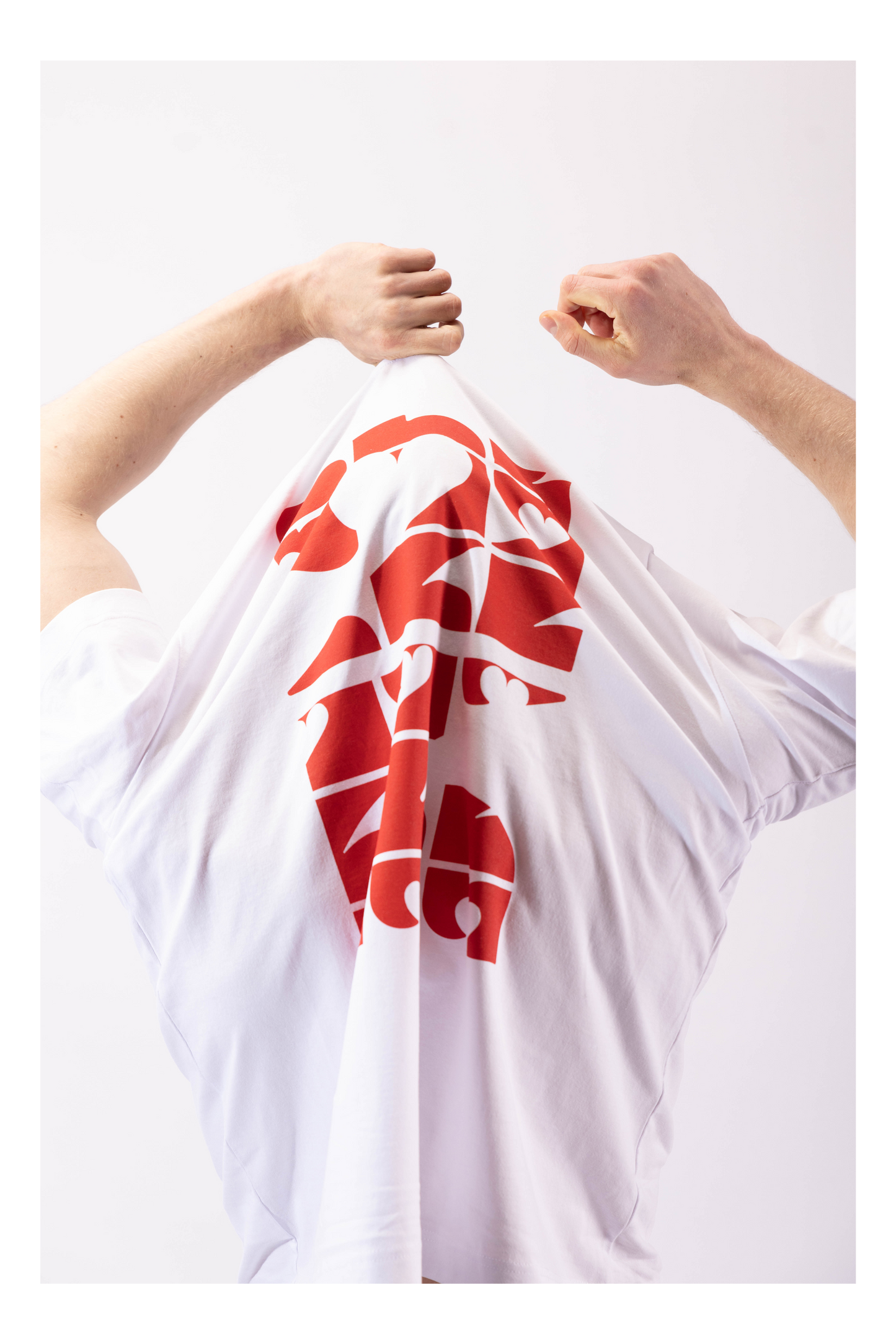 Oversized Tee 'Celebrate' (Red)