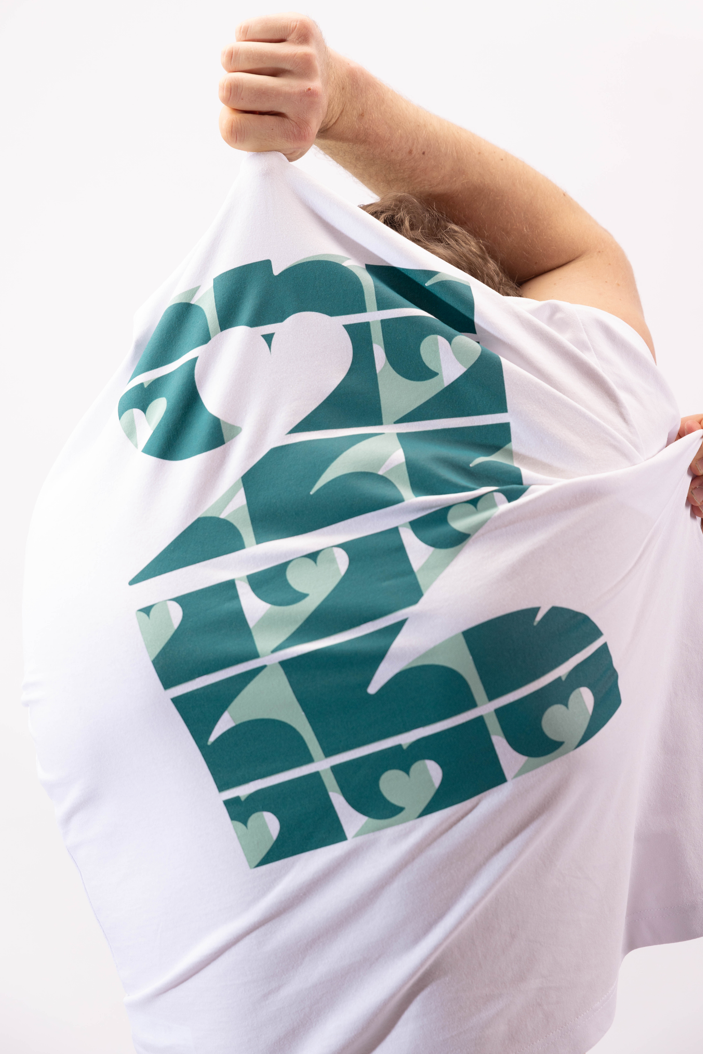 Oversized Tee 'Celebrate' (Green)