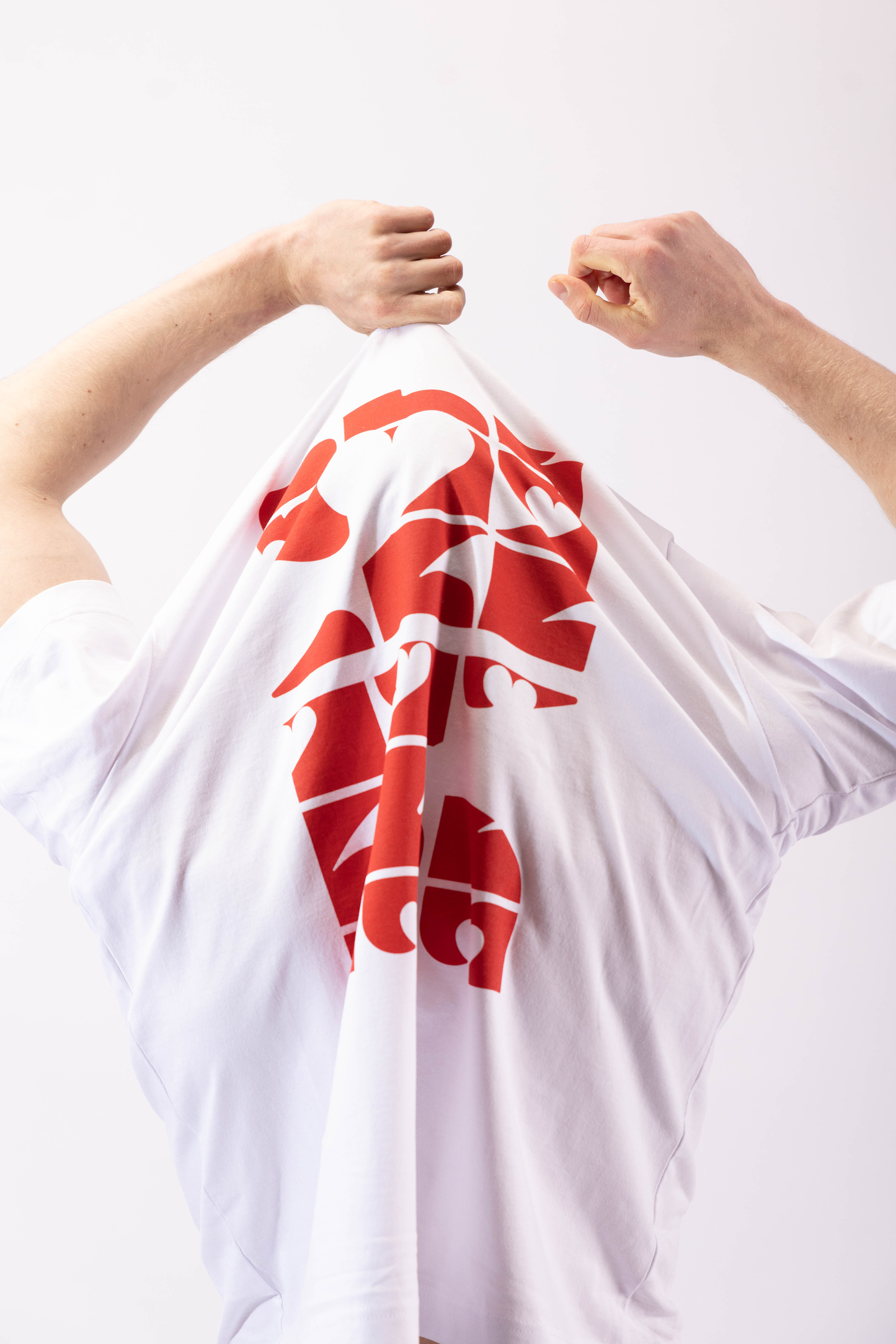 Oversized Tee 'Celebrate' (Red)