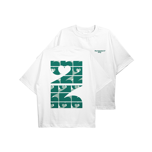 Oversized Tee 'Celebrate' (Green)