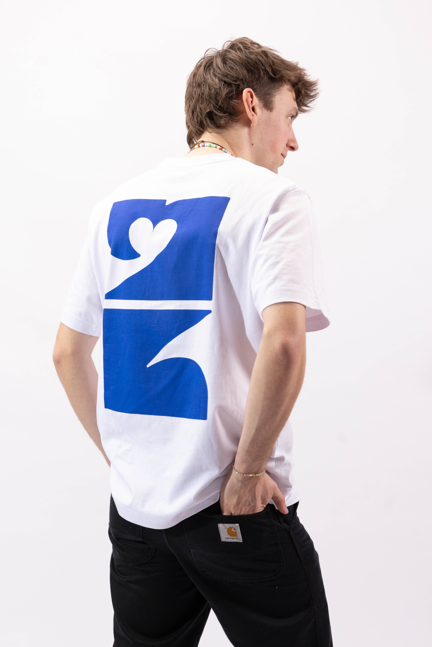 Oversized Tee 'Celebrate' (Blue)